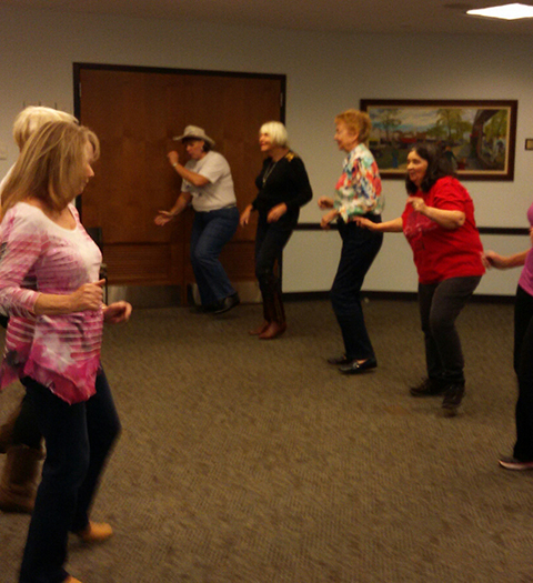 Long Island Couples Line Dancing