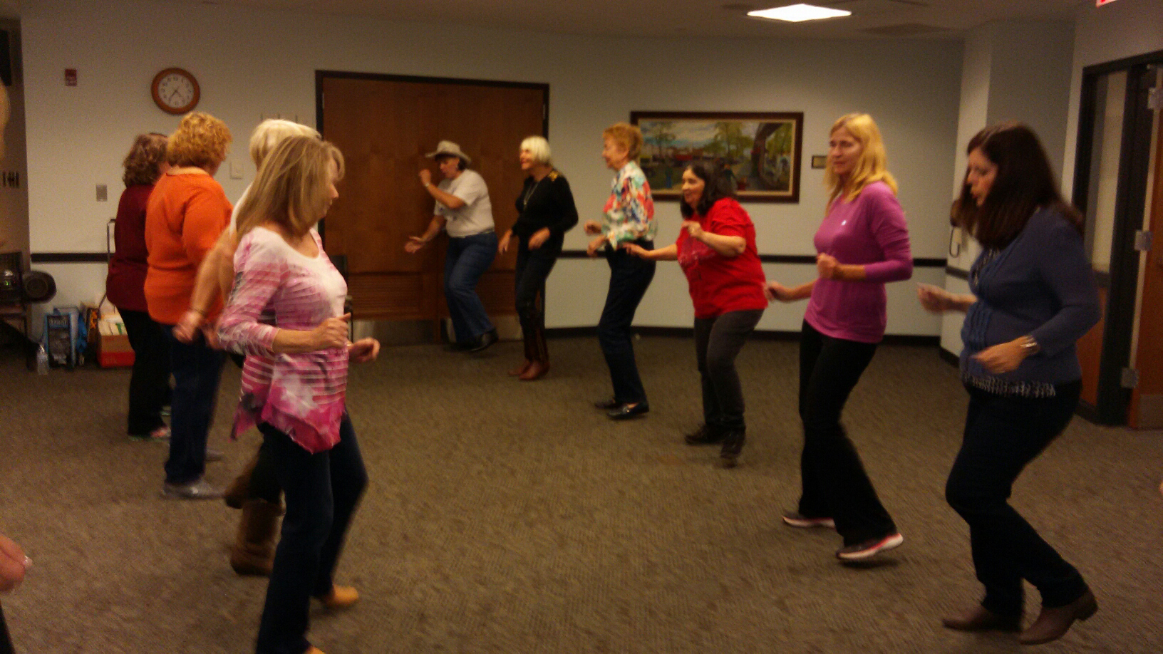Long Island Couples Line Dancing